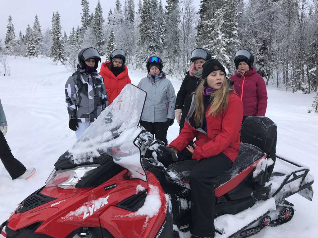 Skoterutflykt i Åre