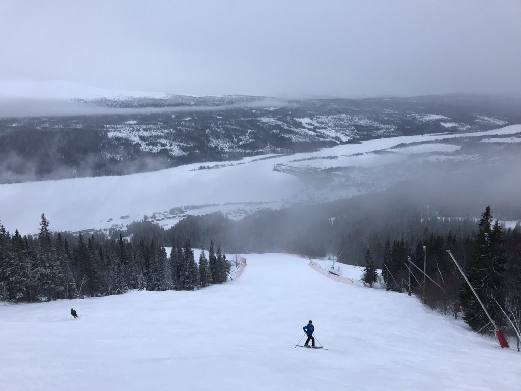 Skidåkning i Åre