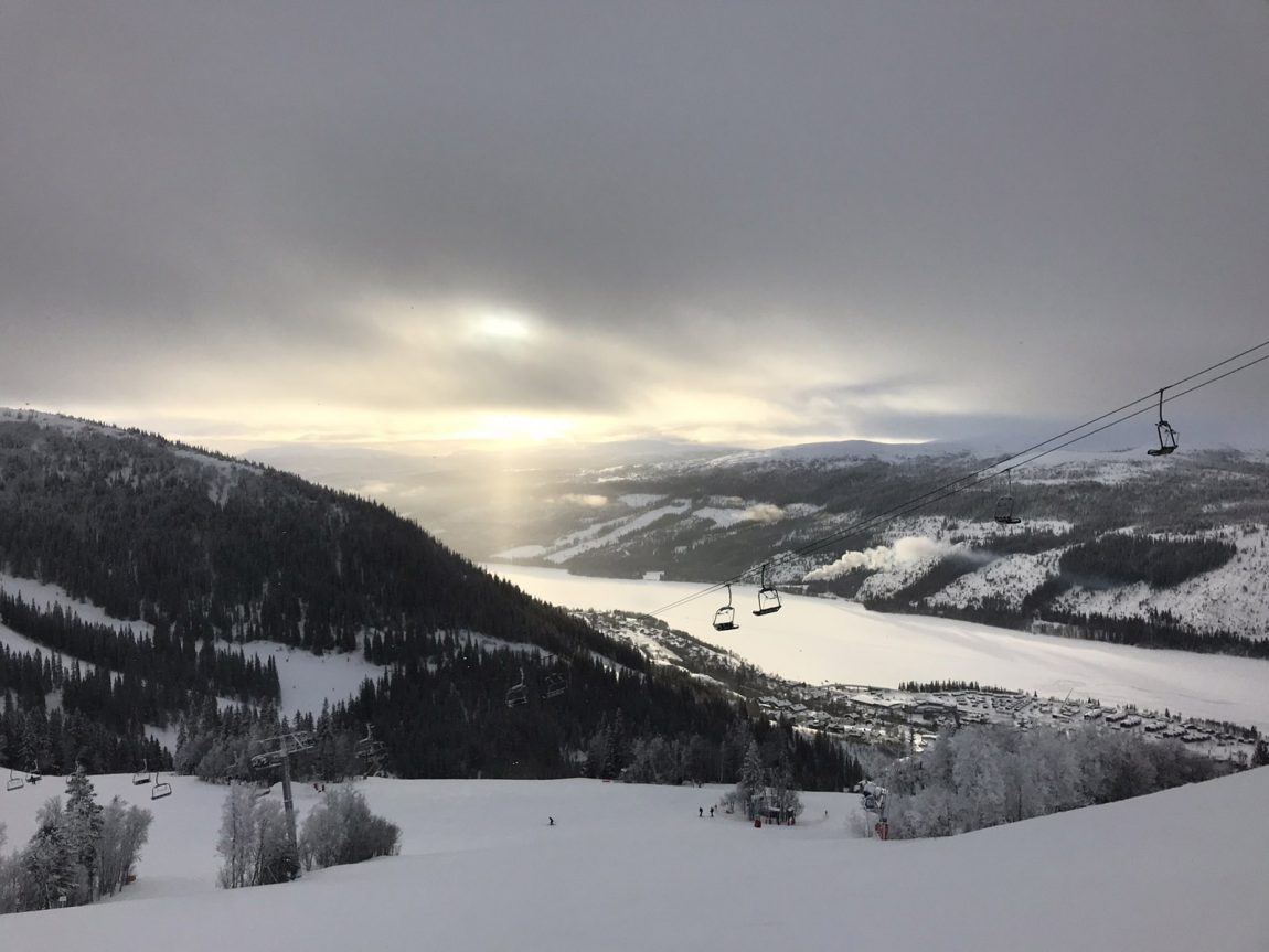 Skidåkning i Åre