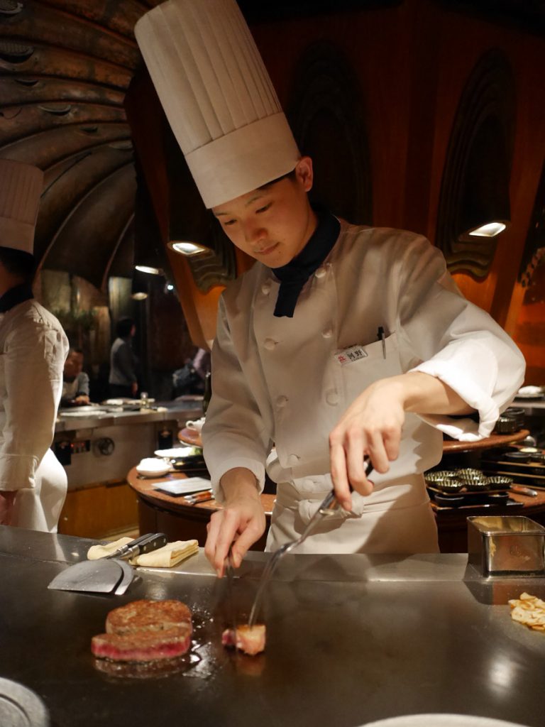 Teppanyaki i Tokyo