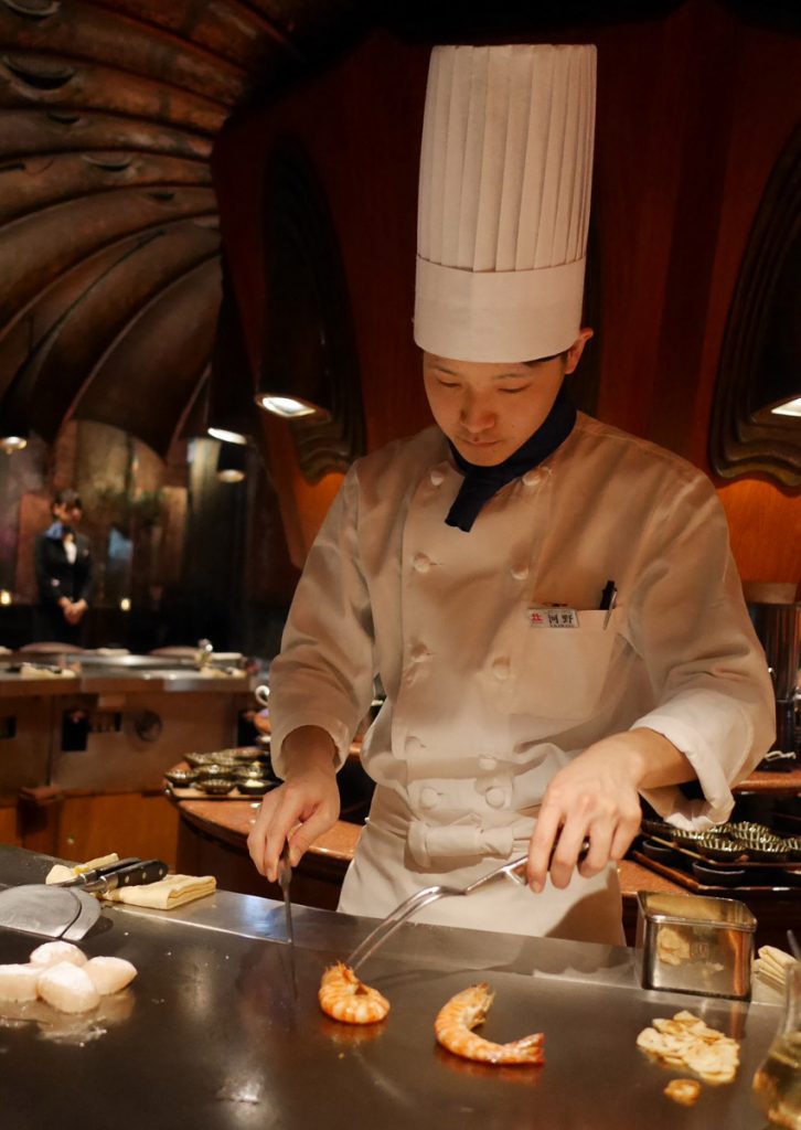 Teppanyaki i Tokyo