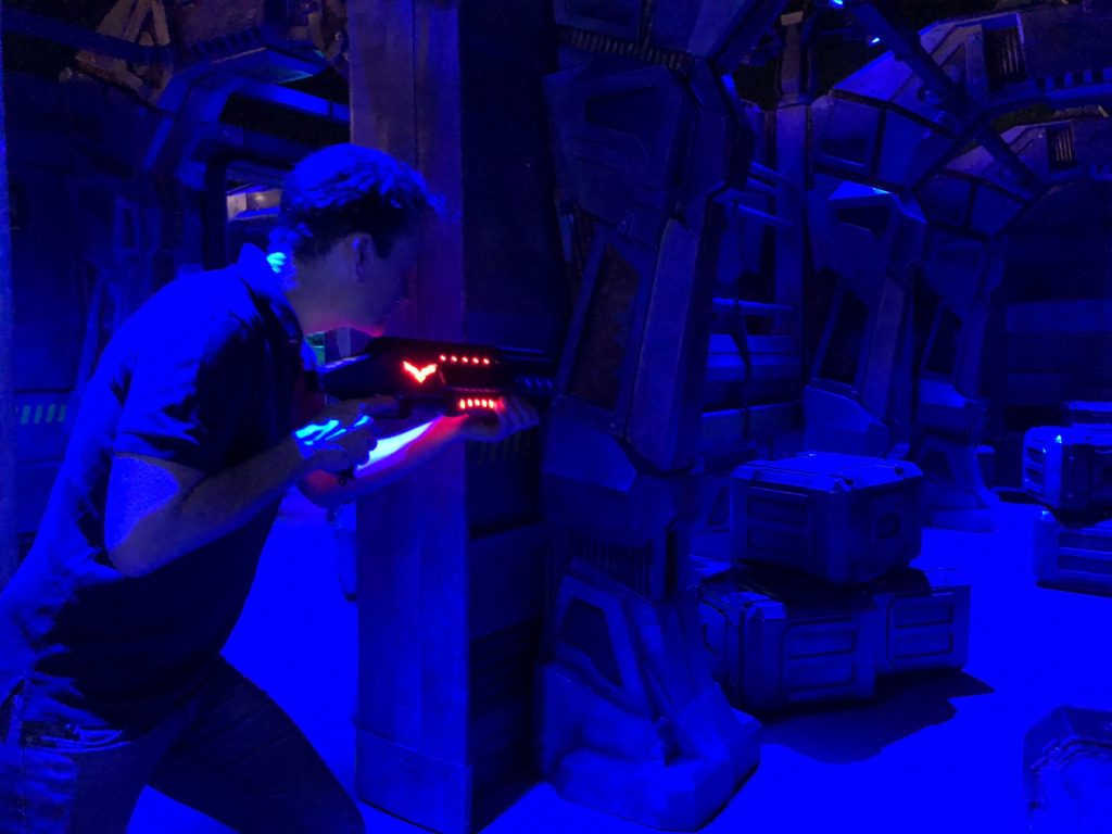 Lasergame på Norwegian Bliss