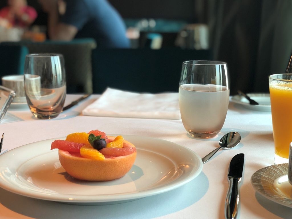 Frukosten på Norwegian Bliss