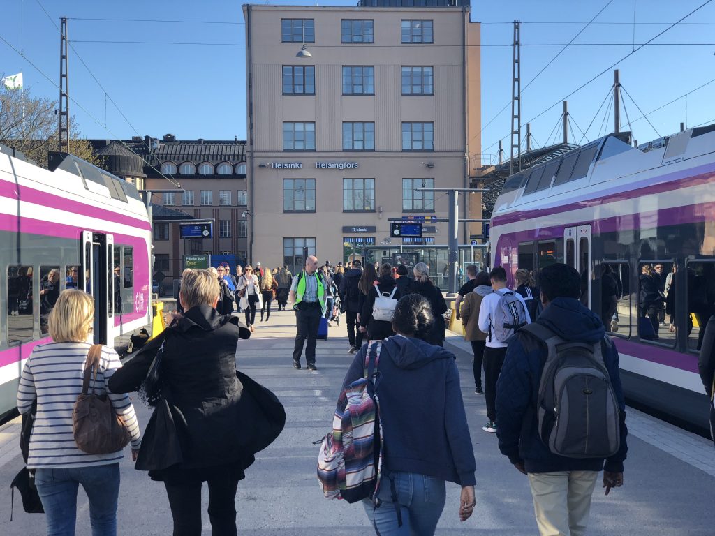 Tåg från Helsingfors flygplats