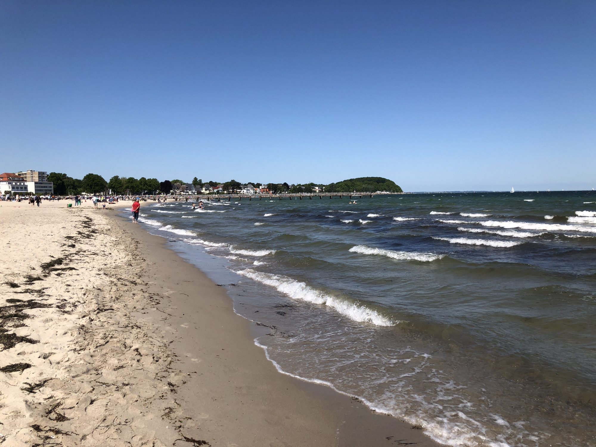 Stranden i Travemünde