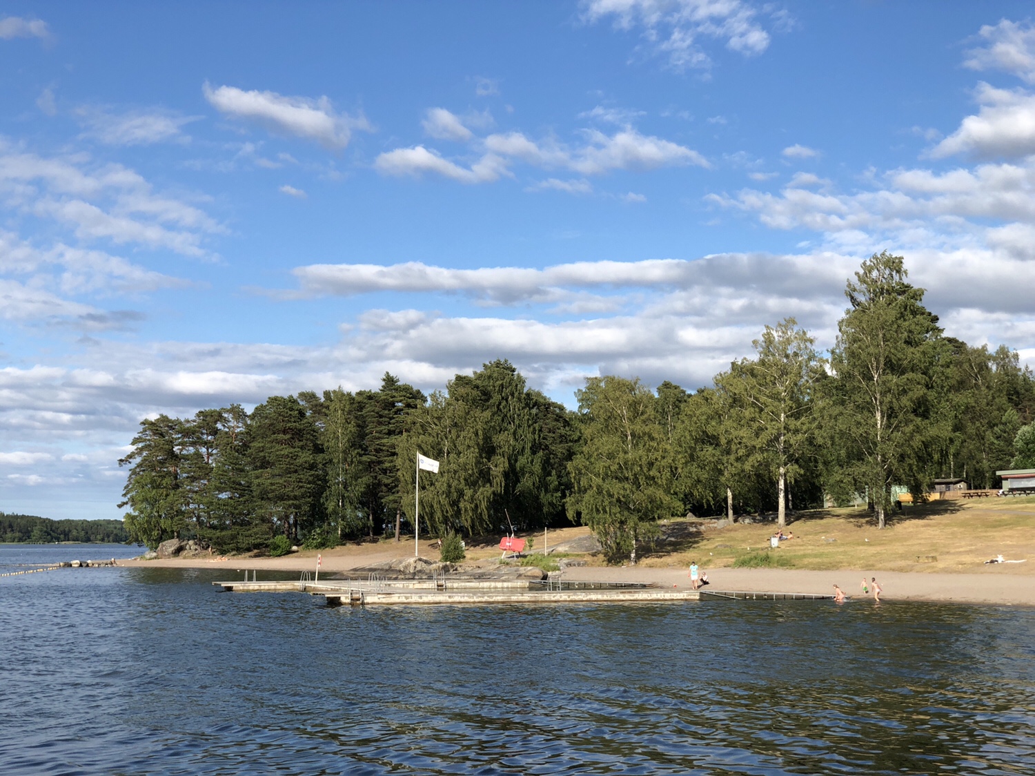 Fågelöuddebadet på Lidingö