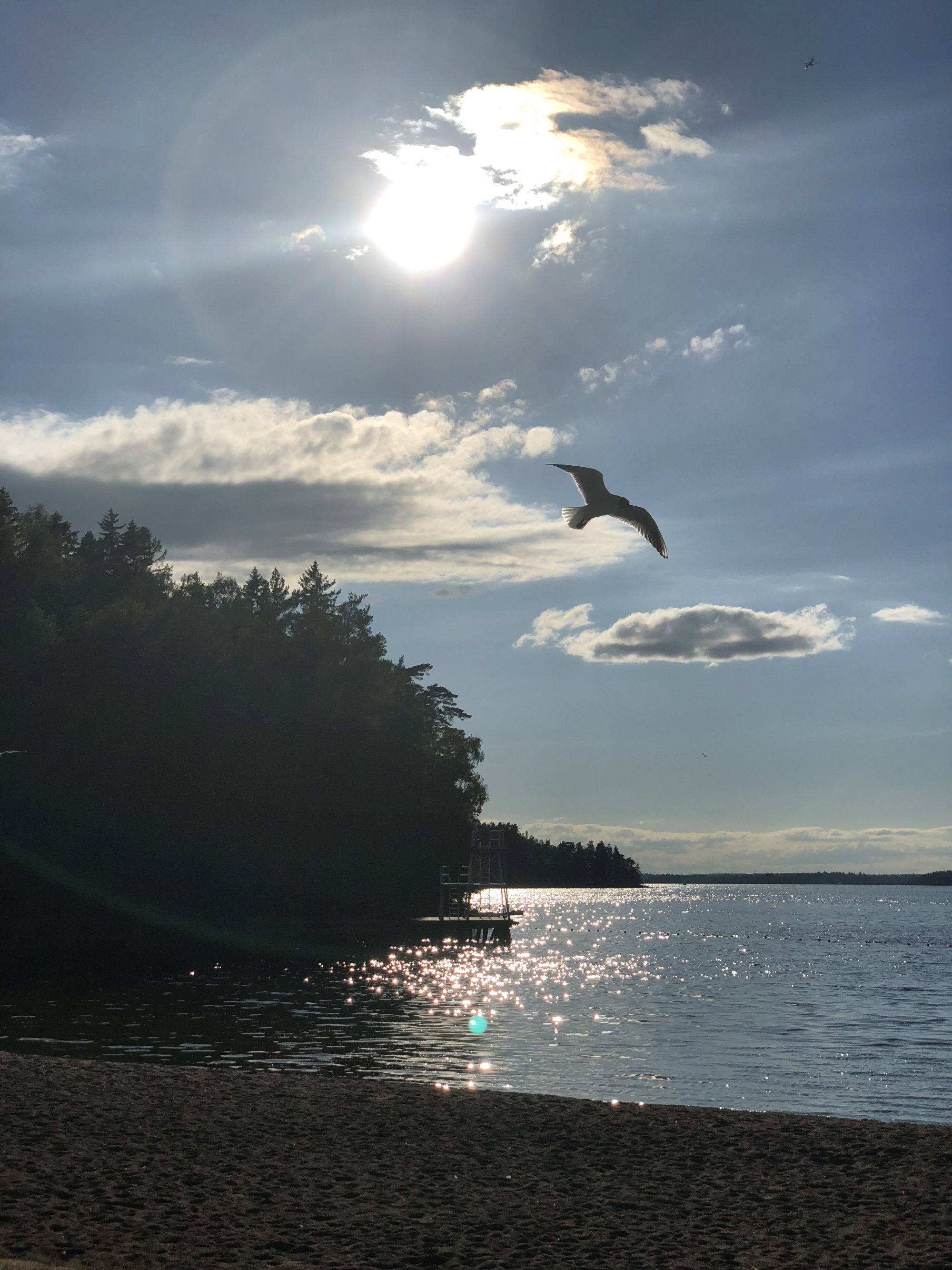 Fågelöuddebadet på Lidingö