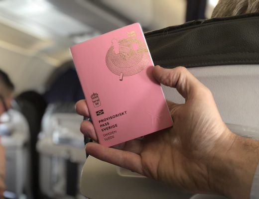 Provisoriskt pass på Arlanda