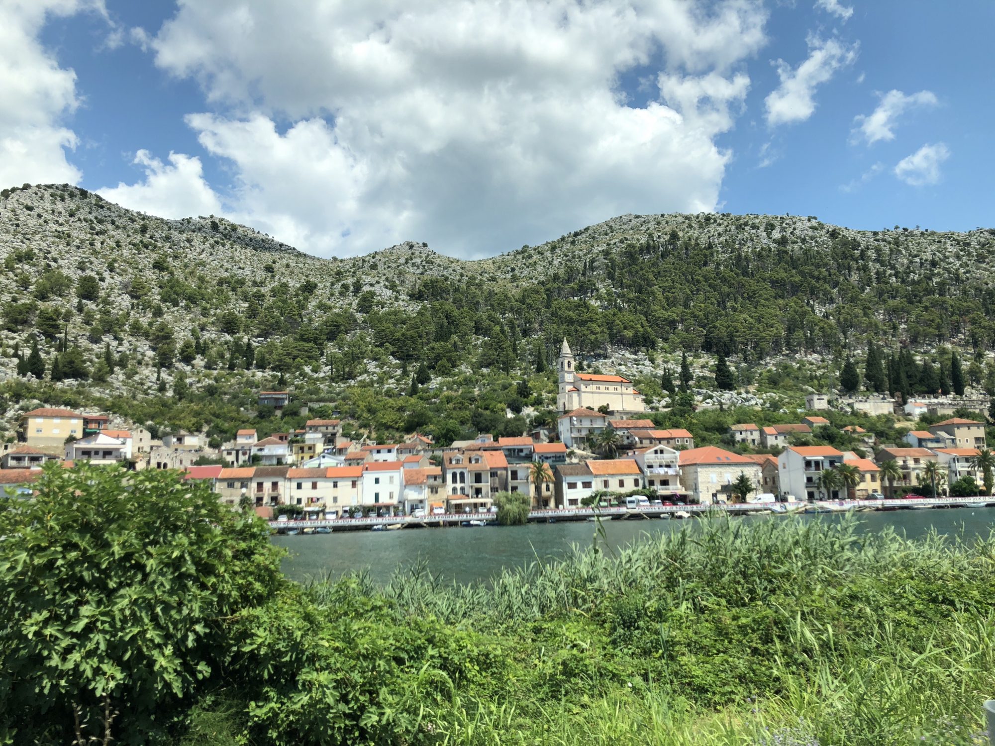 Kustvägen från Dubrovnik till Split