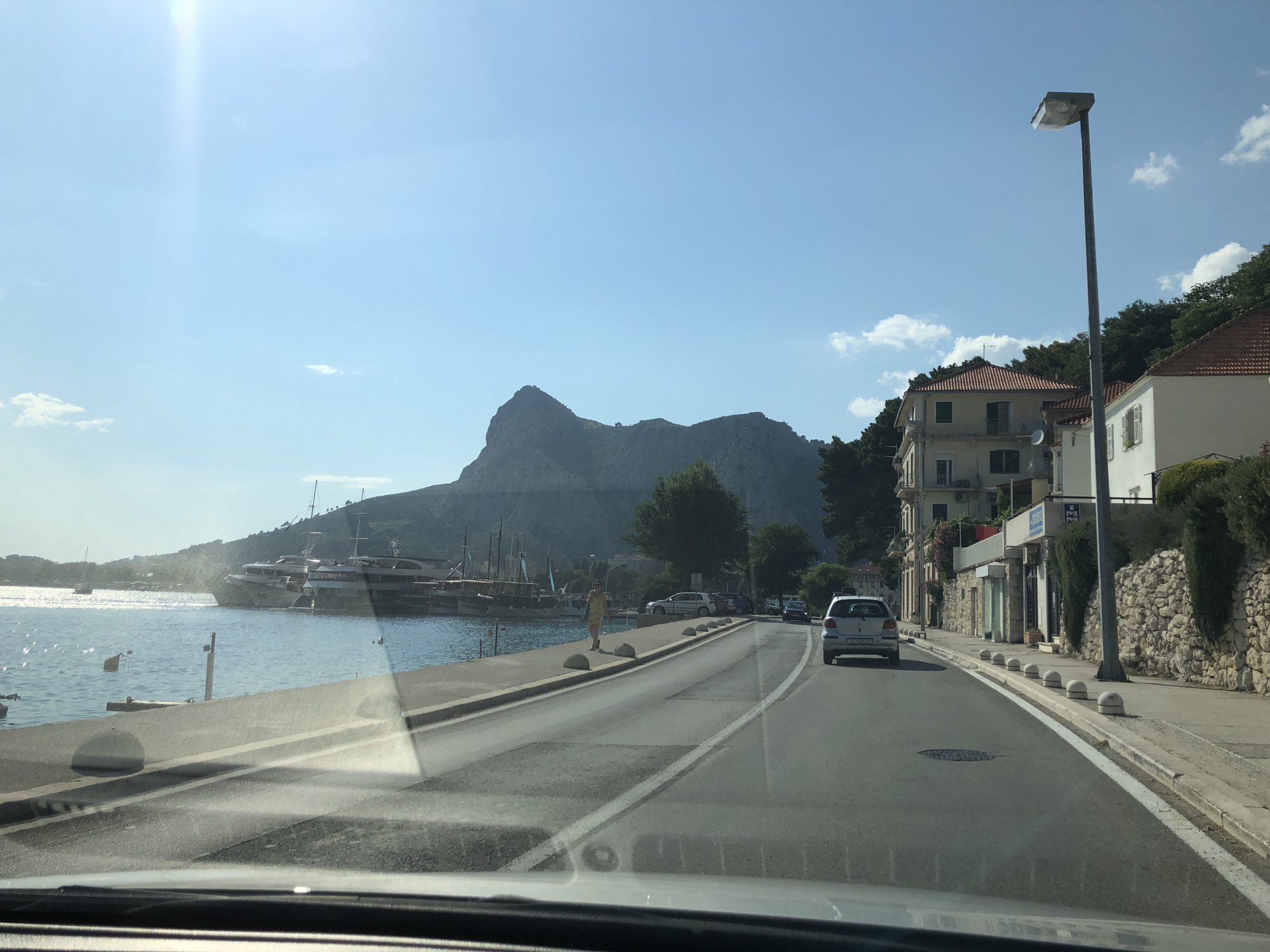 Kustvägen från Dubrovnik till Split
