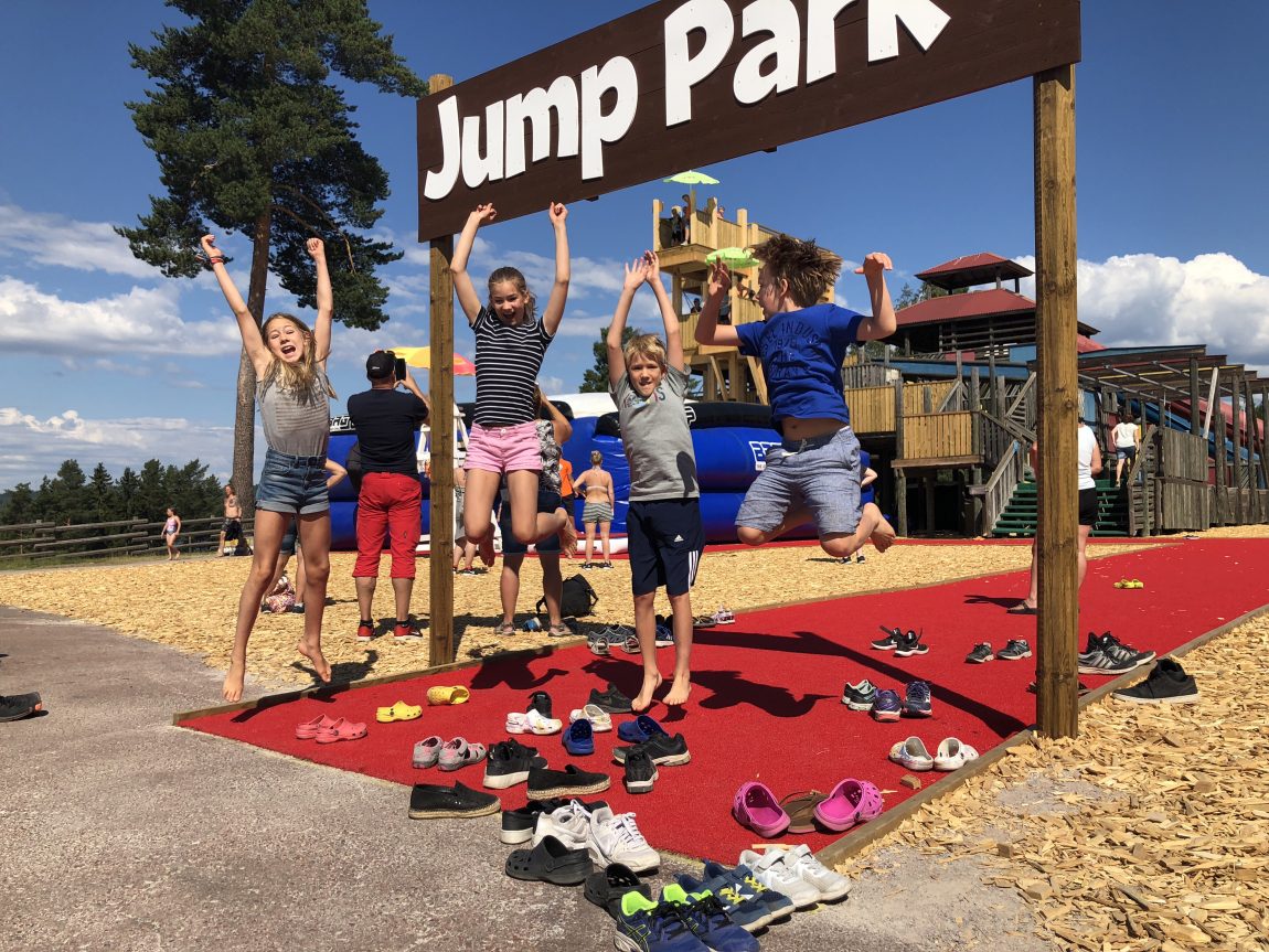Leksand Sommarlands nya Jump Park