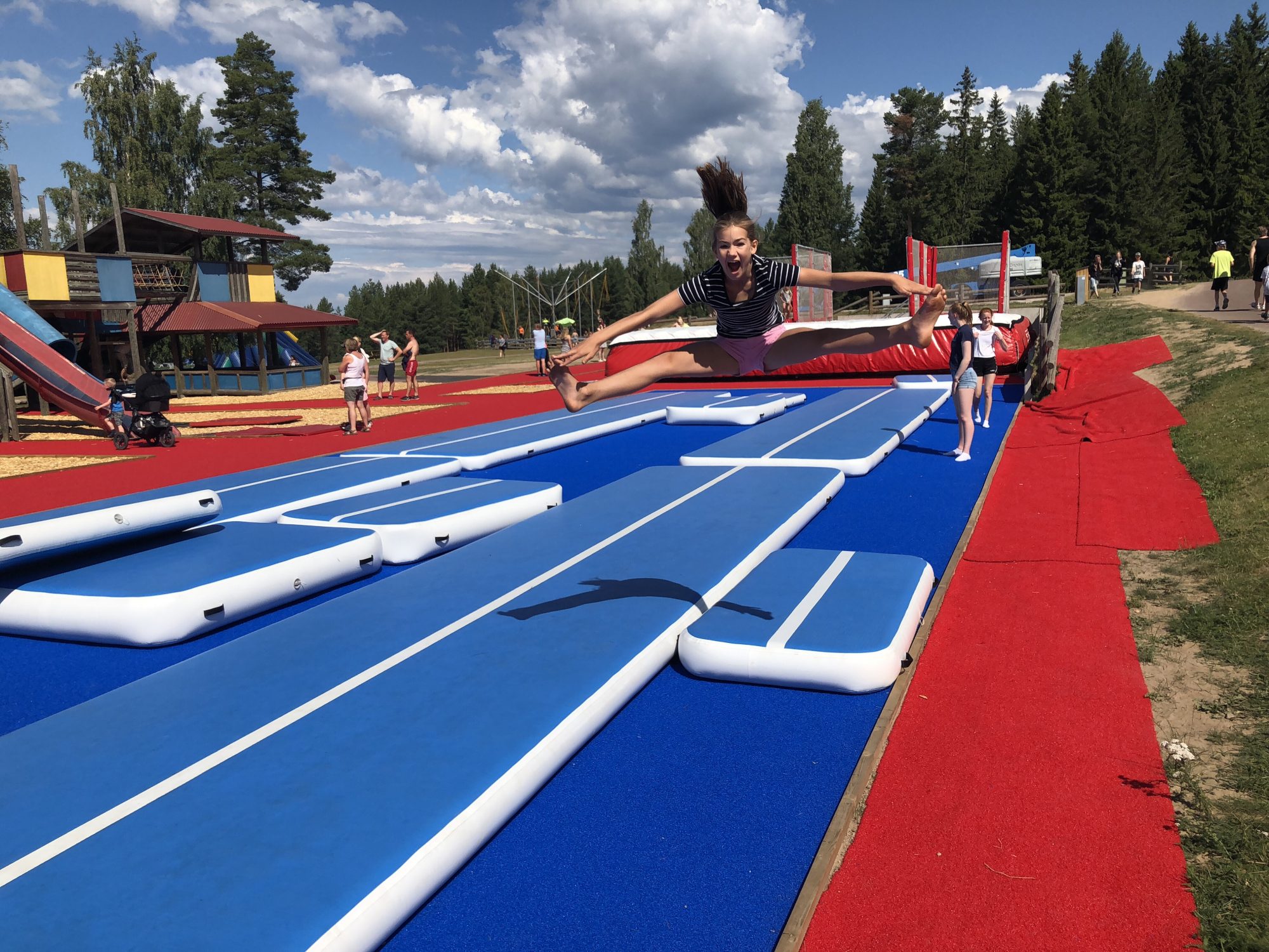 Leksand Sommarlands nya Jump Park