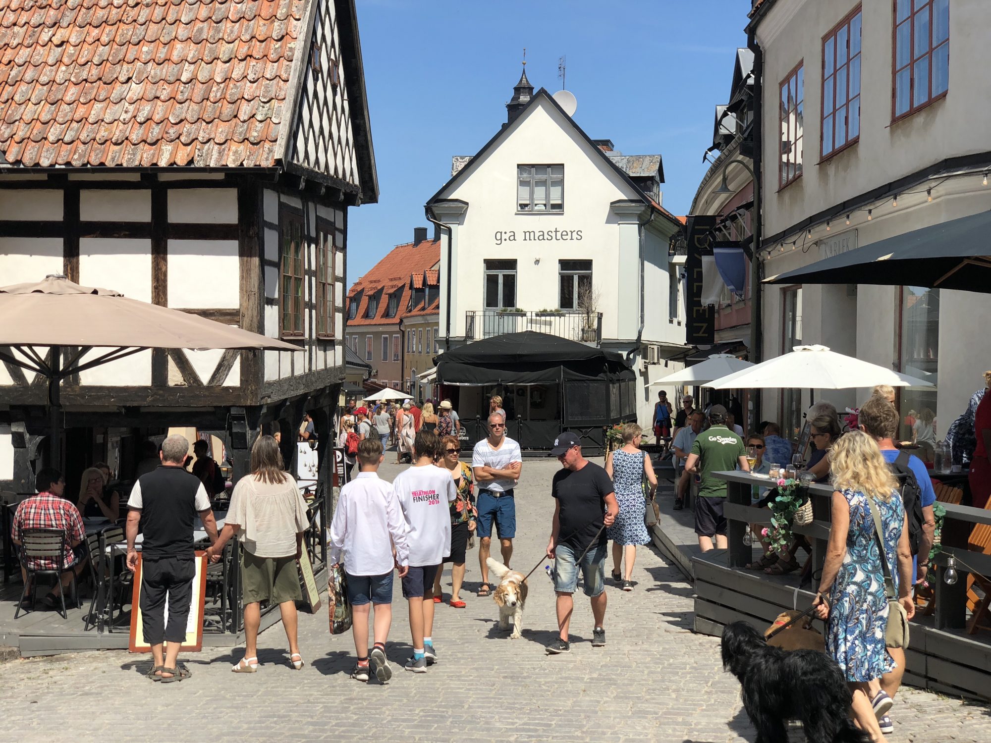 Strosa runt i Visby