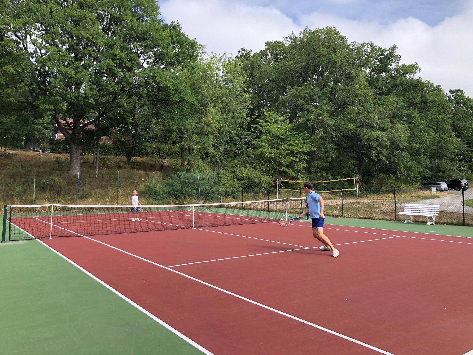 Tennis på Smådalarö Gård