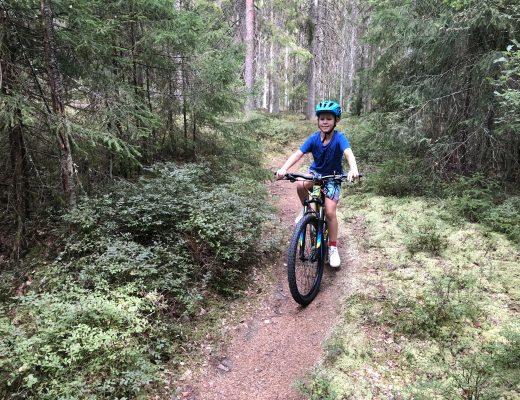 Skutberget i Karlstad - mountainbike