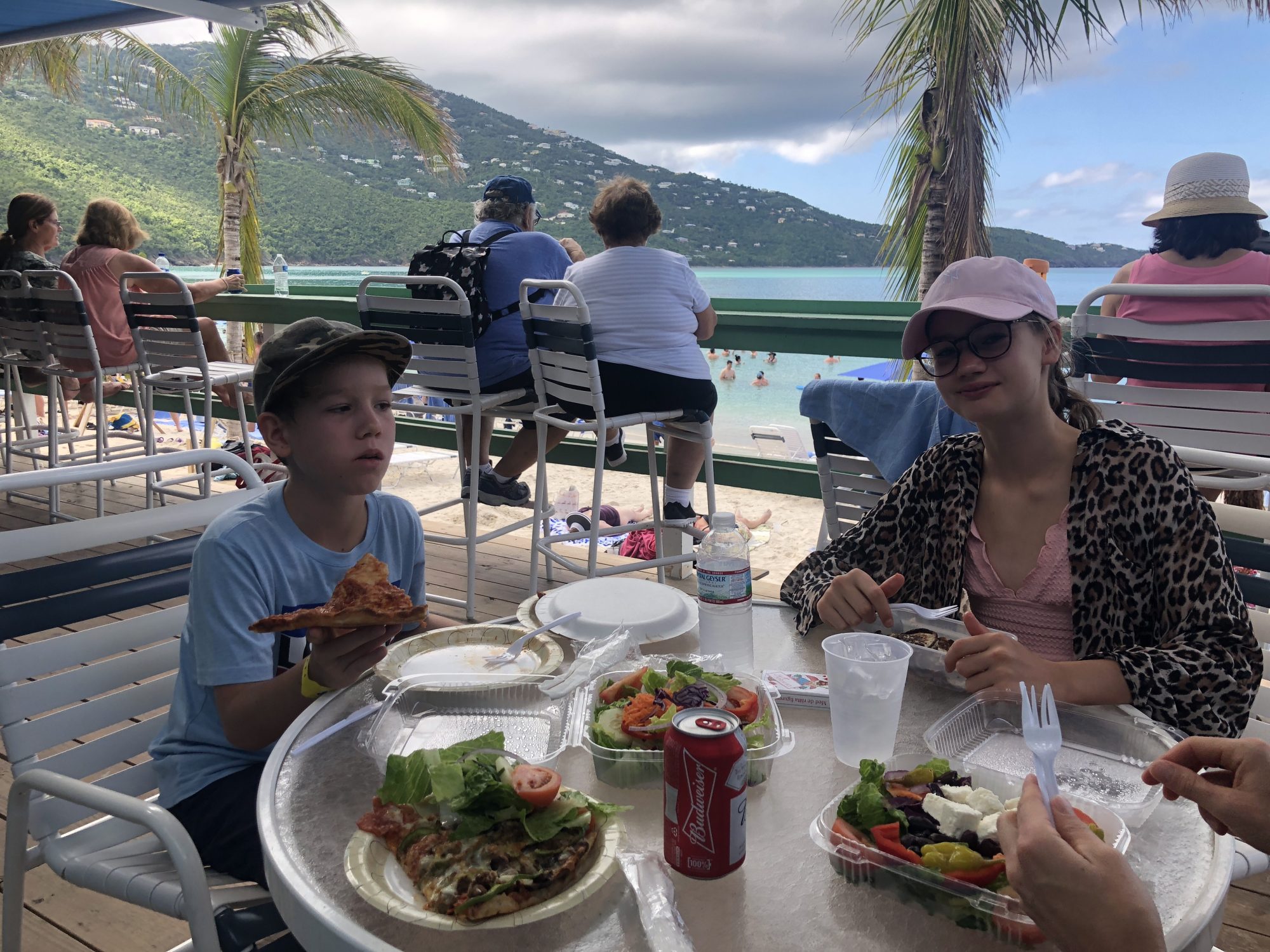 Lunch på Megan's bay