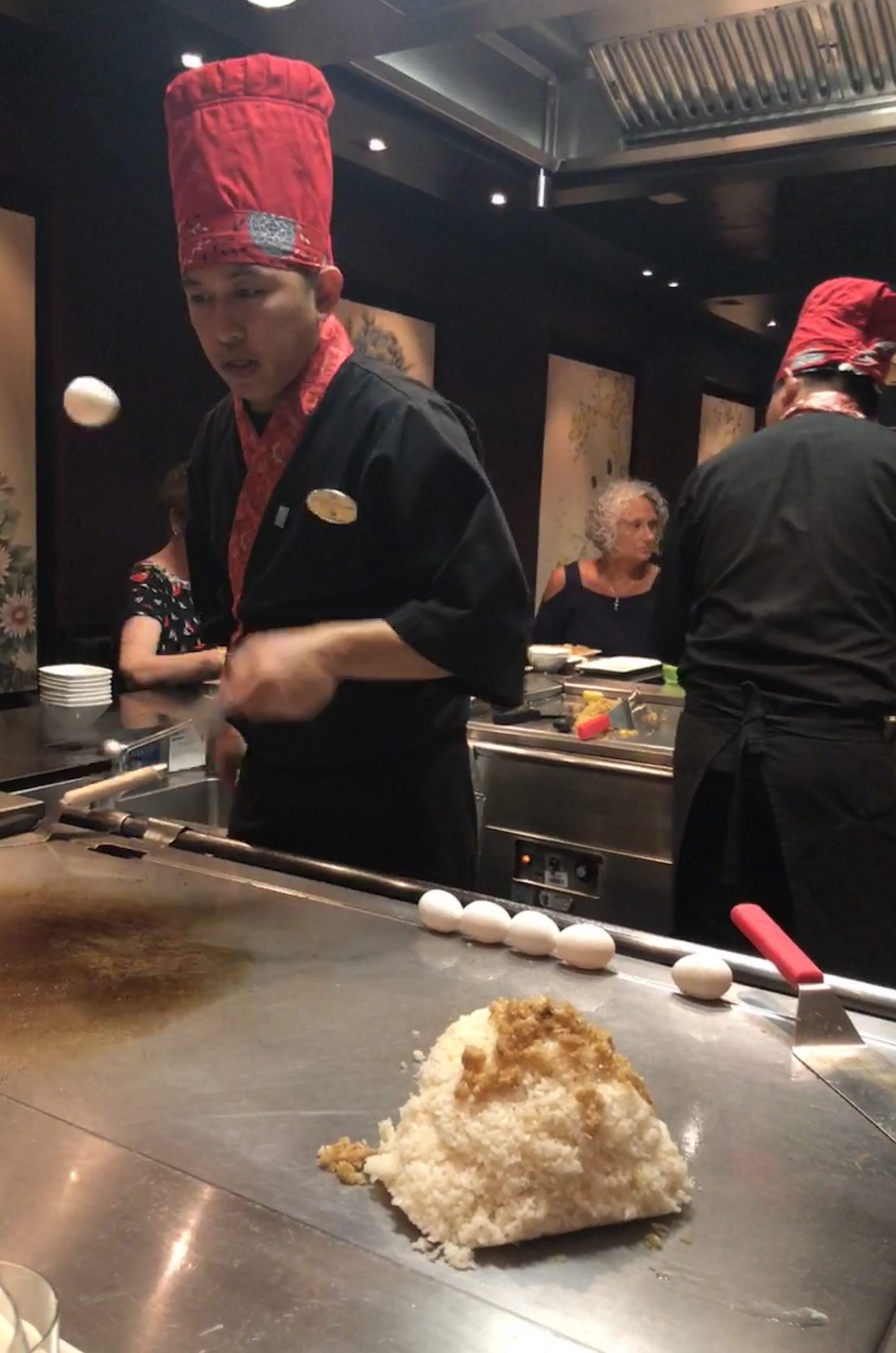 Teppanyaki på Norwegian Getaway