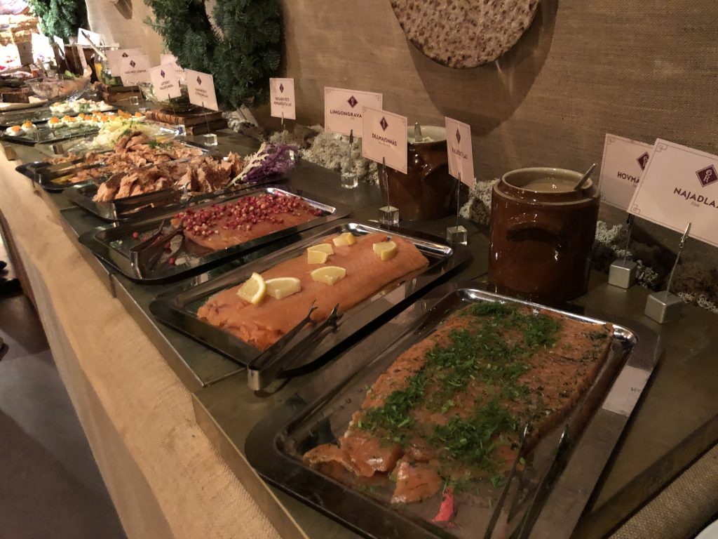 Julbord på Gamla Riksarkivet - ett av Stockholms bästa julbord