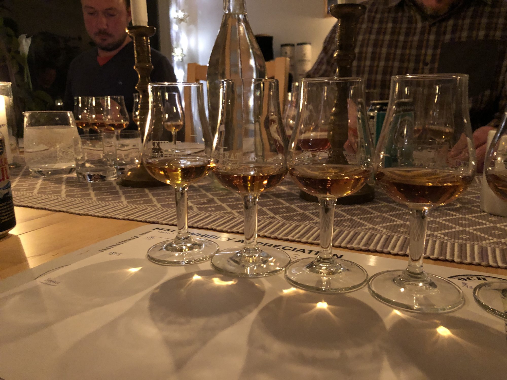 Herrmiddag - whiskyprovning