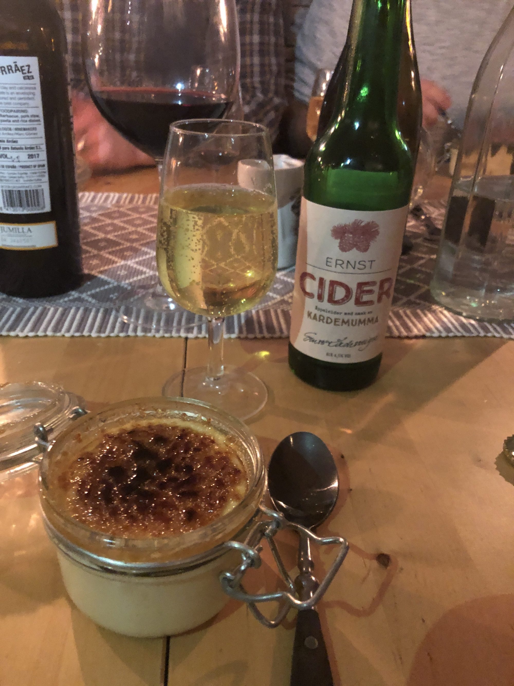 Dessert - Crème brûlée sous vide