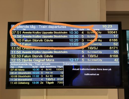 Ersättning från SJ vid försenat tåg