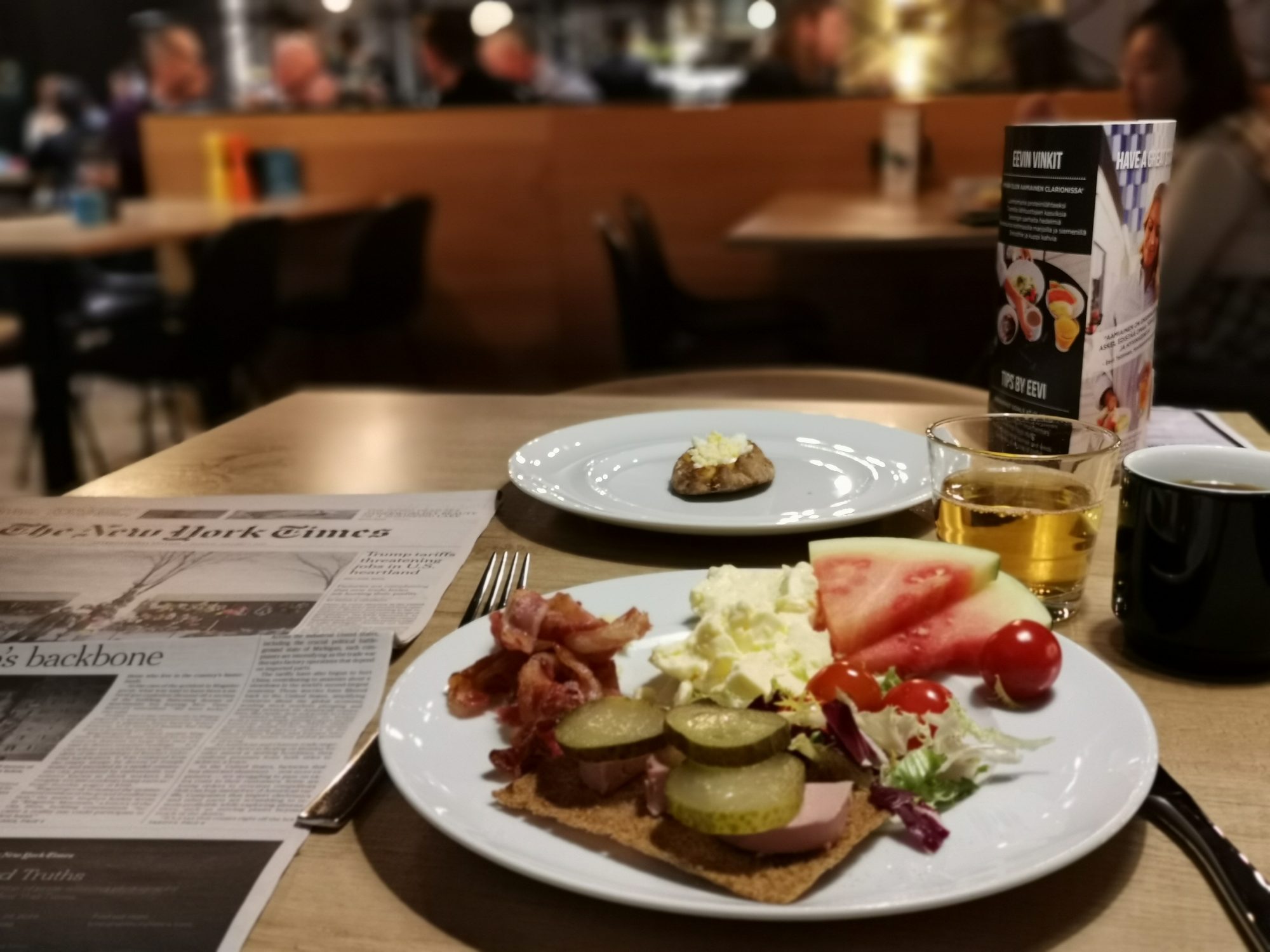 Frukosten på Clarion Helsinki Airport