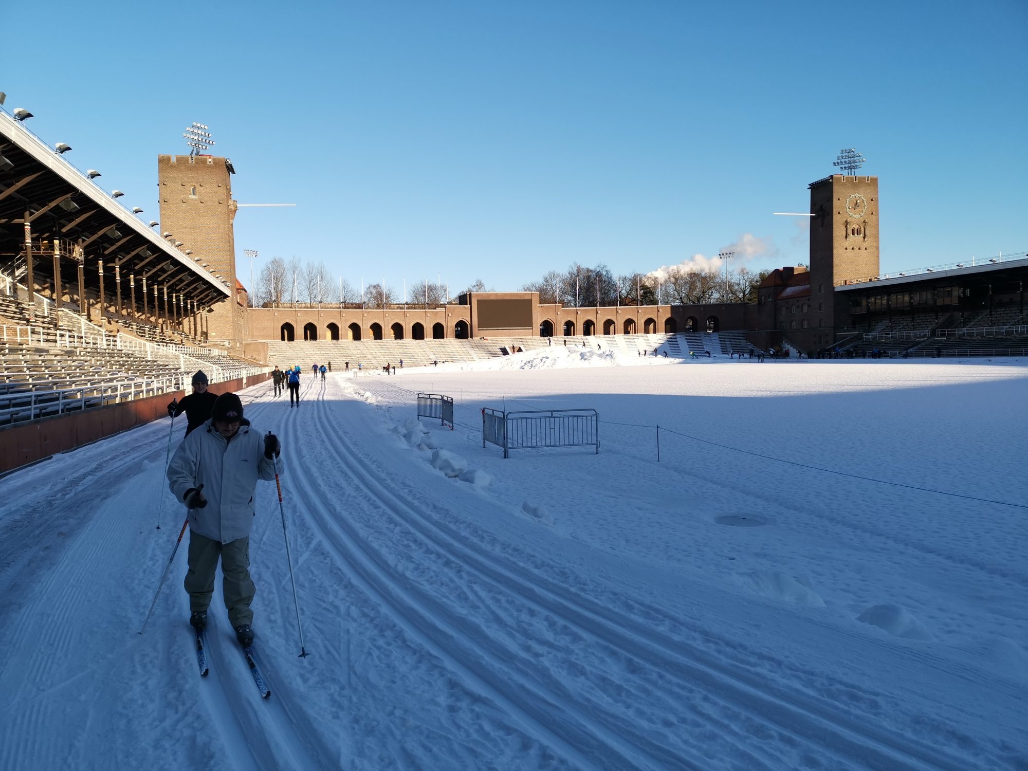 Längdåkning på Stadion