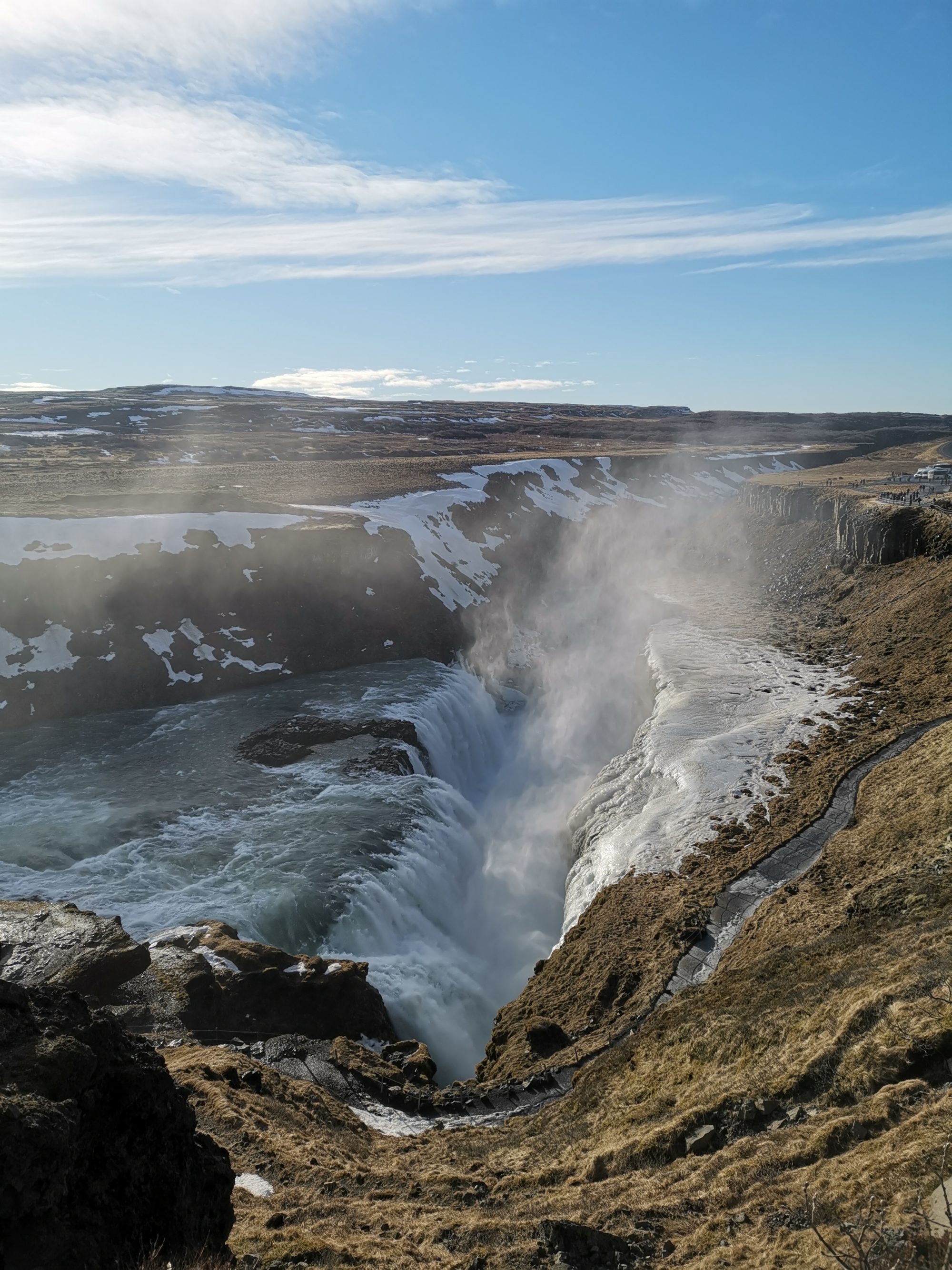 Golden Circle på Island Gullfoss