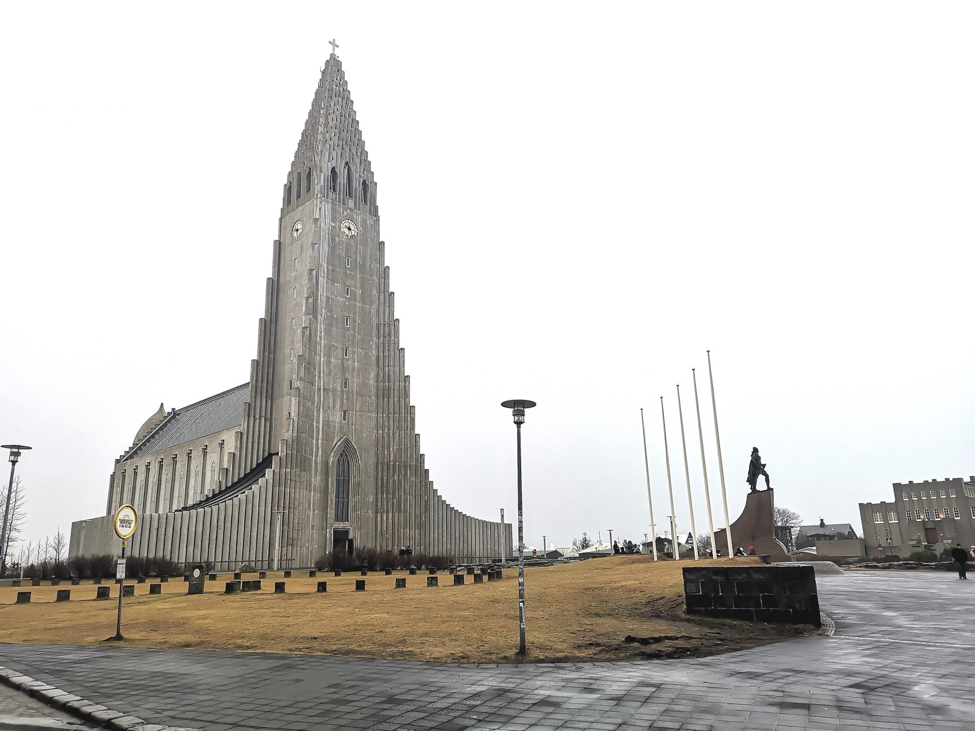Hallgrimskirkja Sightseeing i Reykjavik