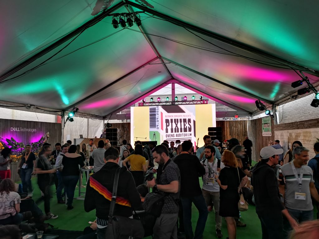 Events och mingel under SXSW