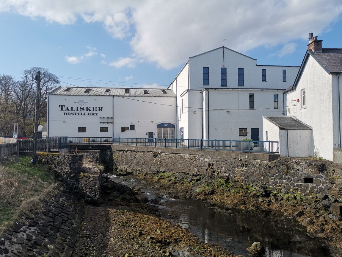 Talisker Distillery på Isle of Skye