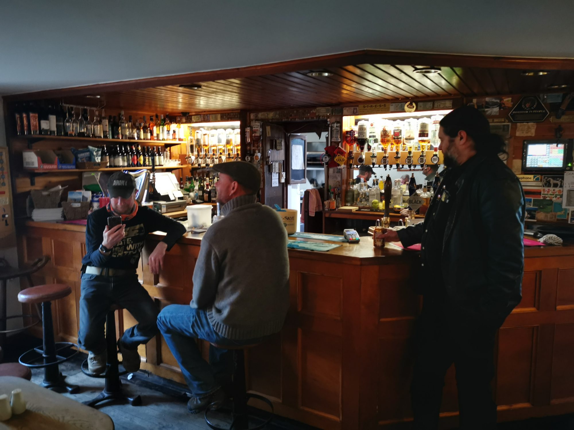 Lunch vid Talisker på Old Inn