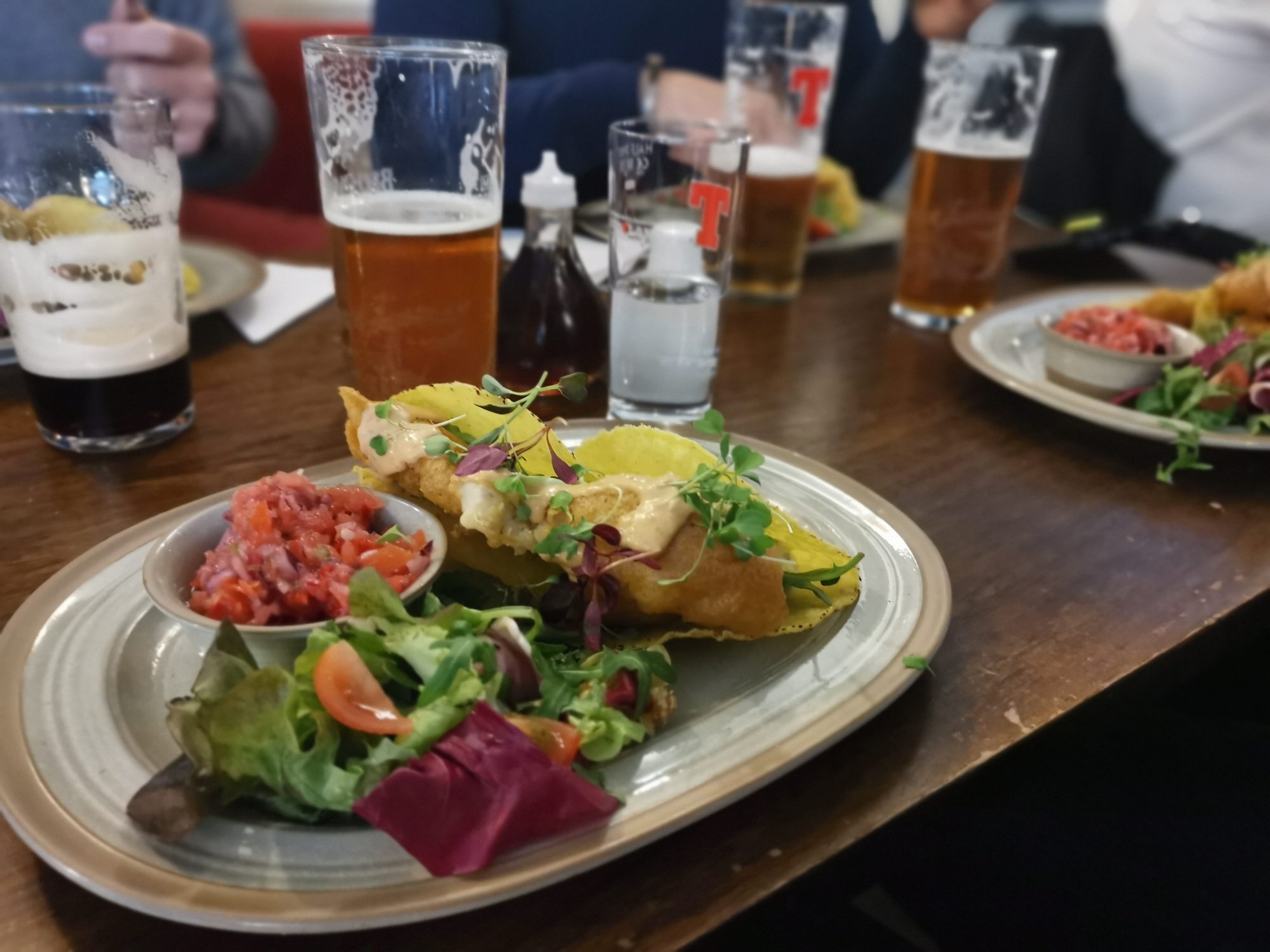 Lunch vid Talisker på Old Inn