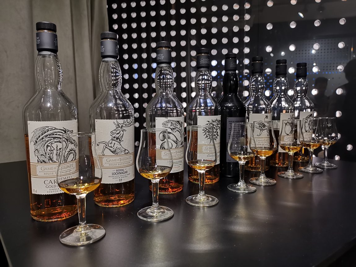 Games of Thrones Single Malt Whisky collection
