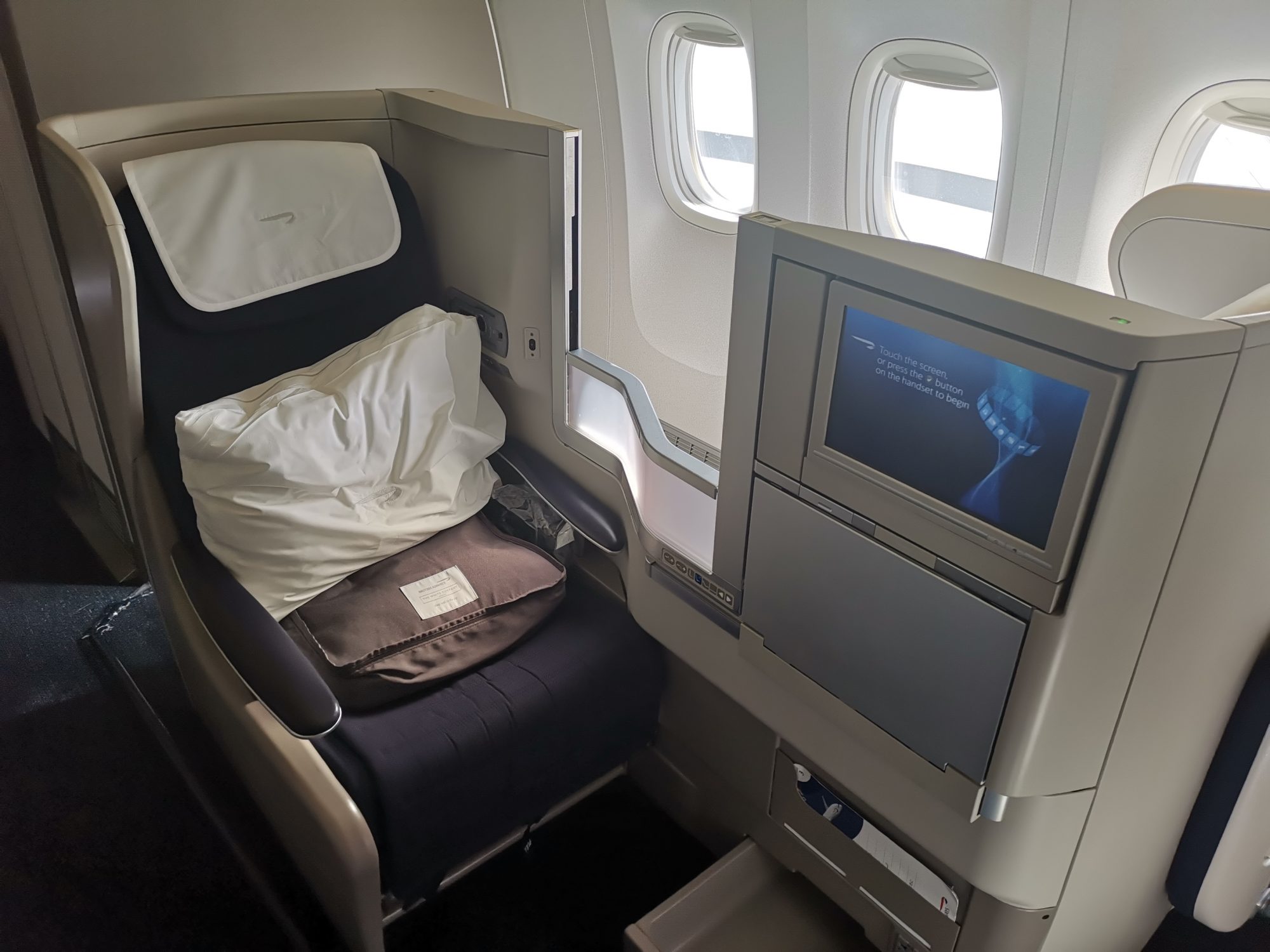 British Airways business class