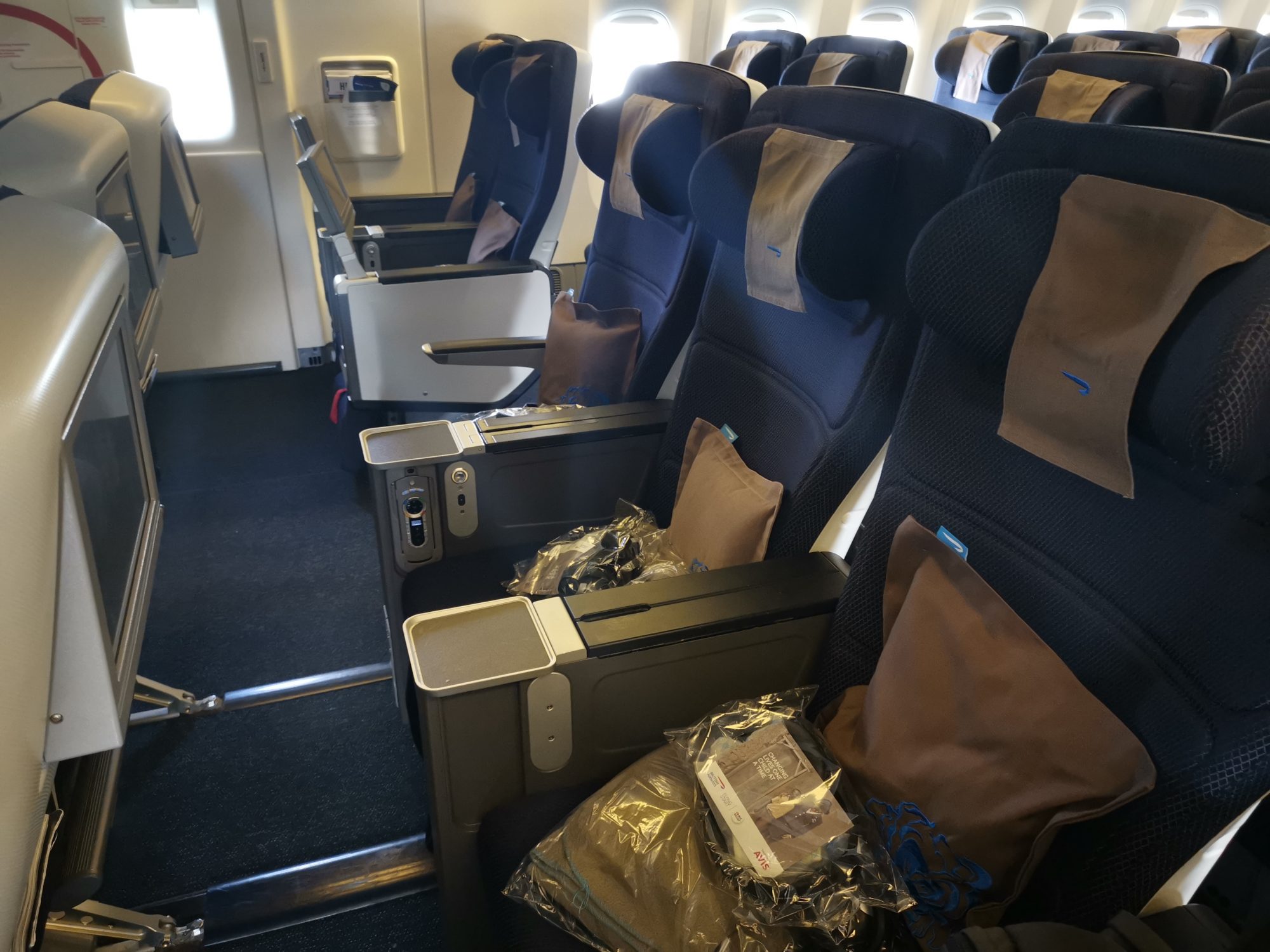 British Airways economy premium - World Traveller Plus.