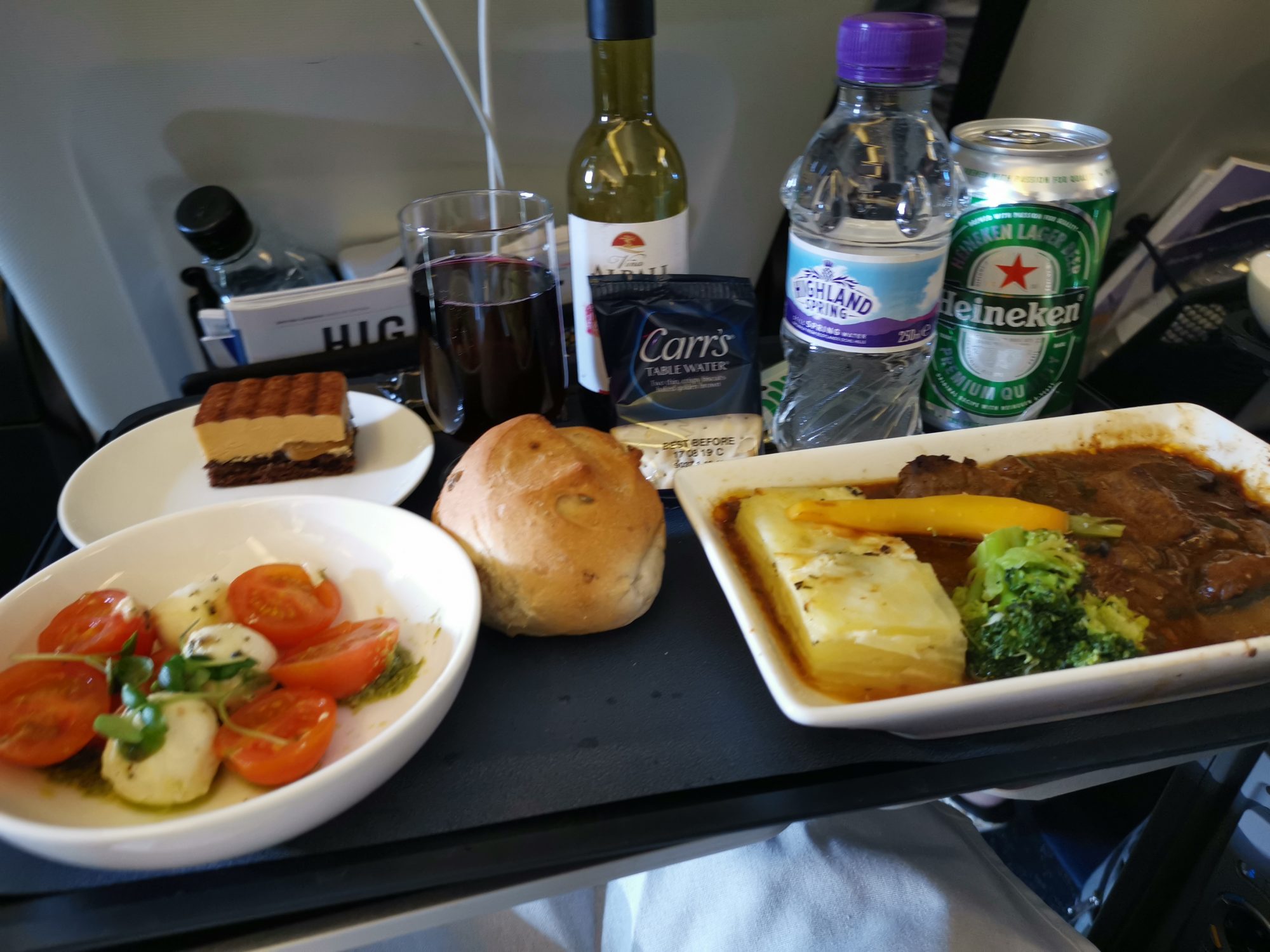 British Airways economy premium - World Traveller Plus.