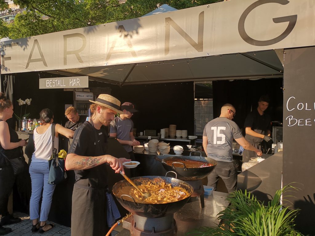 Farang på Smaka på Stockholm