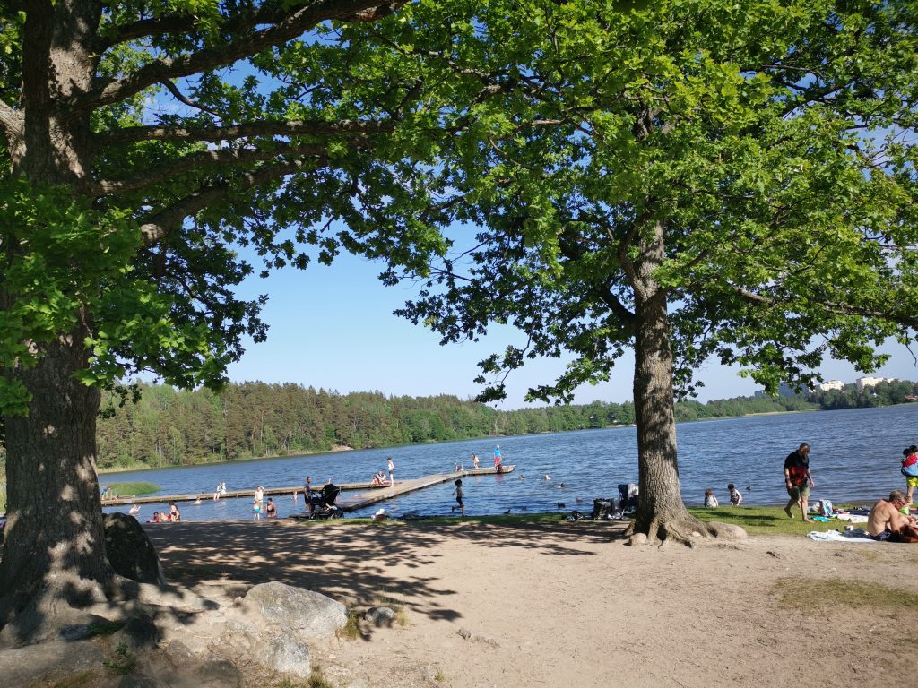 Ängsholmsbadet i Täby