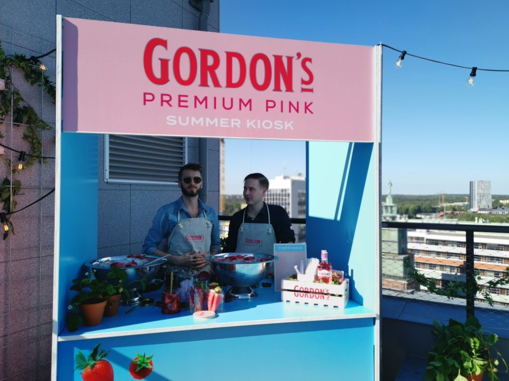 Gordon's pink - Sommarkiosk