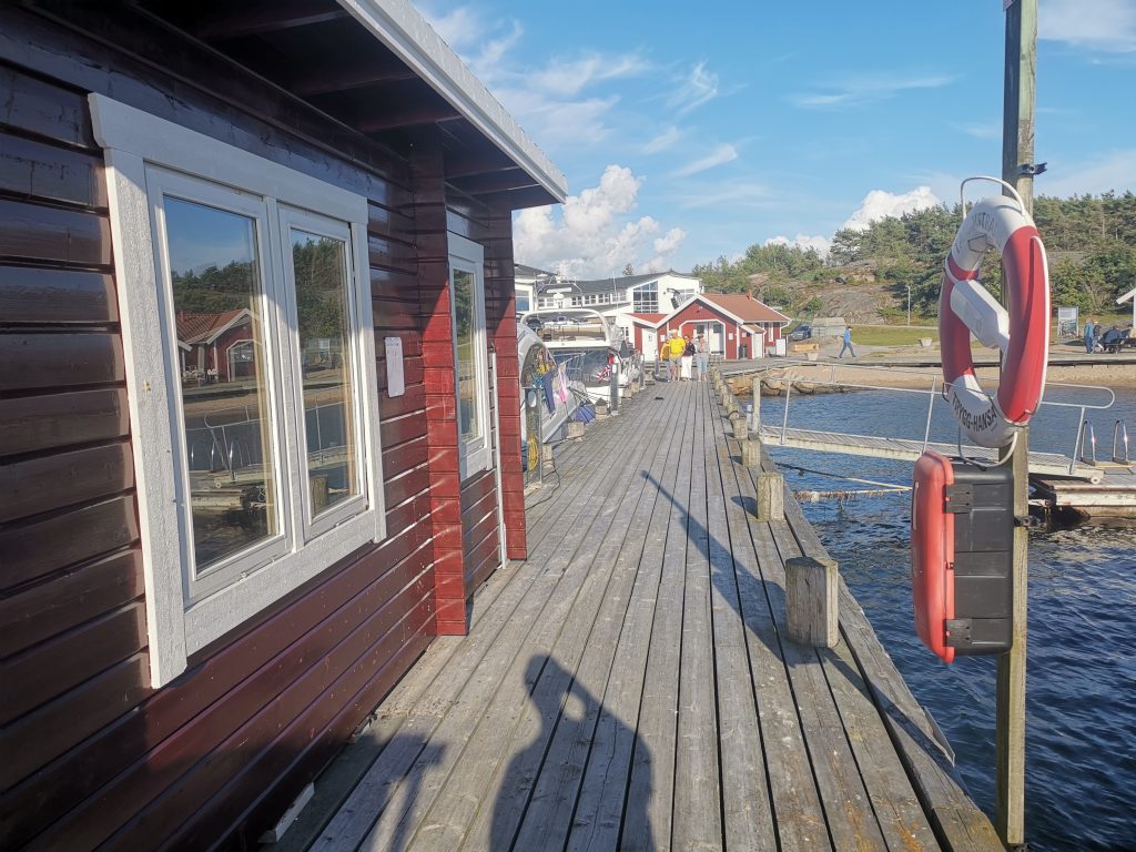 Bastuhus vid havet