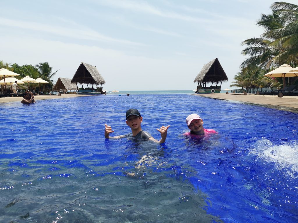 Hotell på Sri Lankas östkust