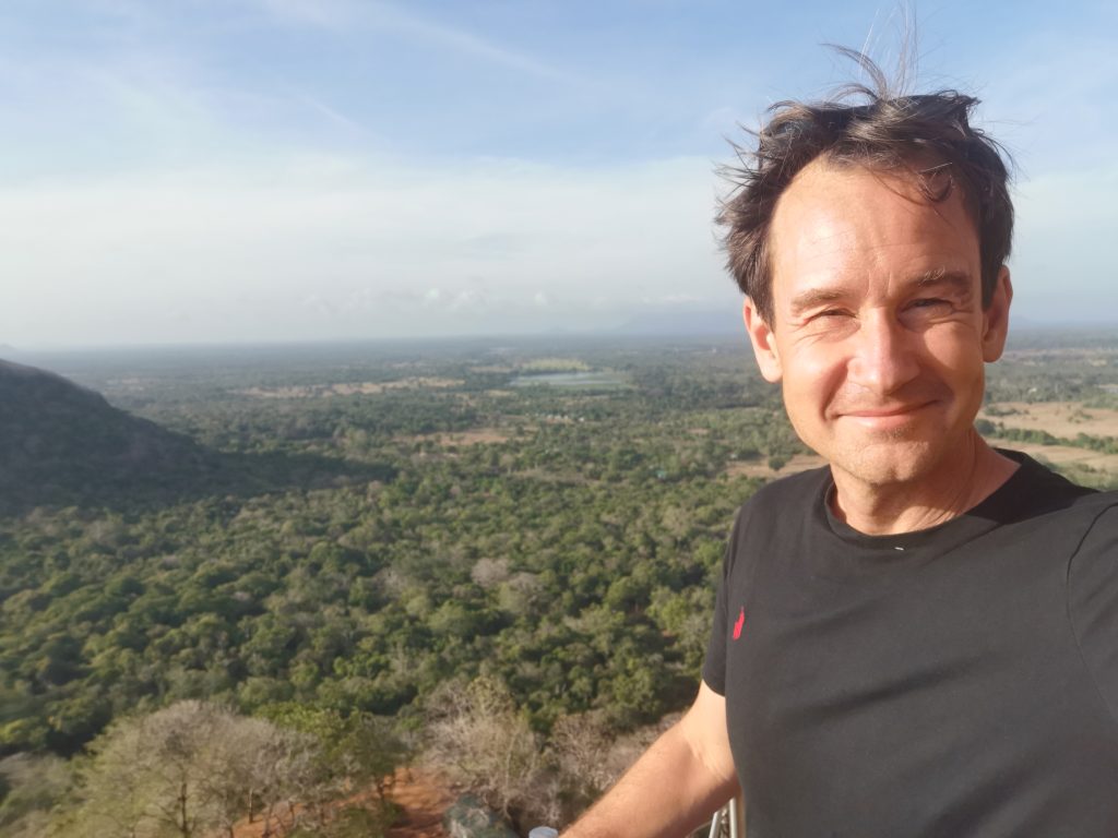 På toppen av Sigiriya - Lion Rock