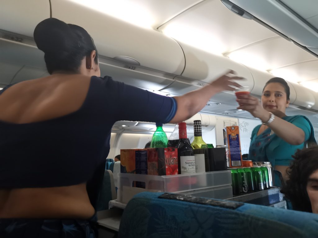 Mat och dryck på Sri Lankan airlines