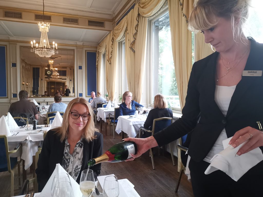 Franska Matsalen på Grand Hotel Saltsjöbaden