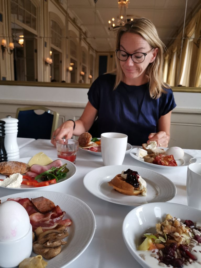 Frukost på Grand Hotell Saltsjöbaden