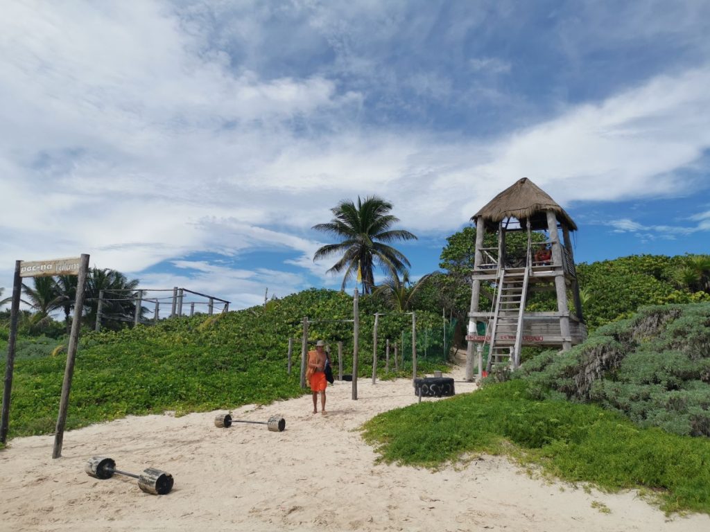 Stränder i Tulum