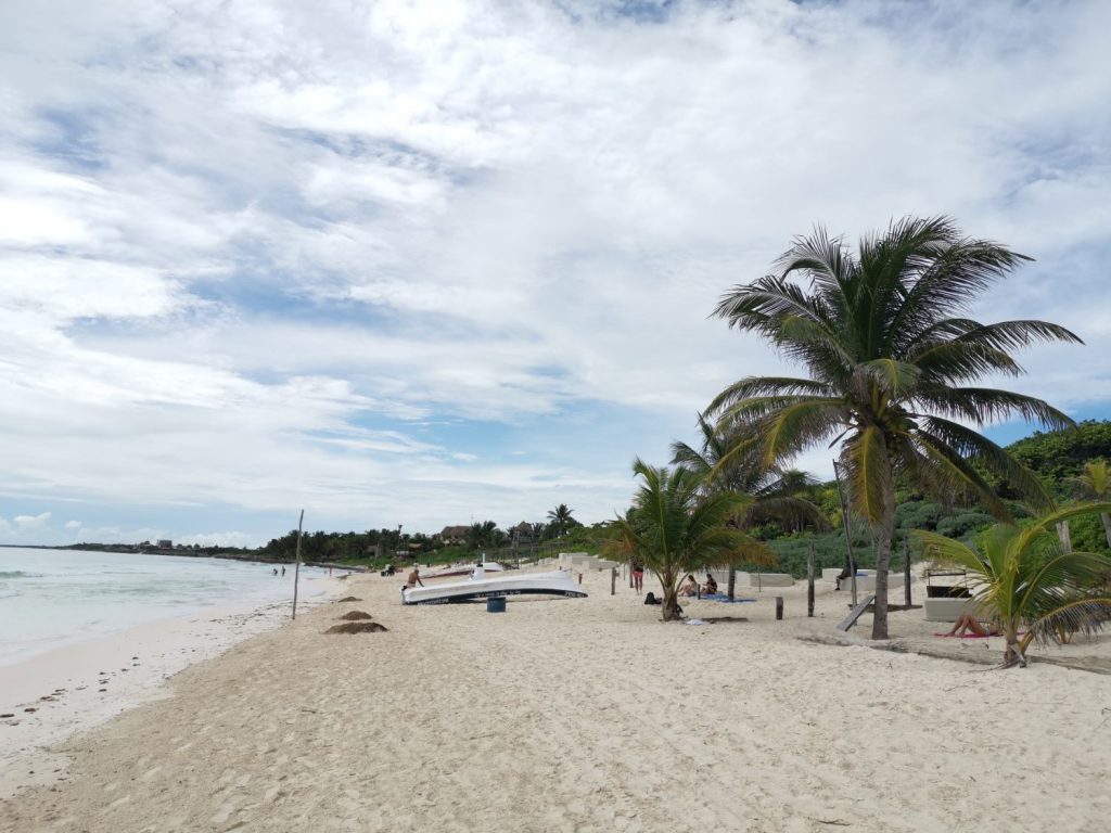 Stränder i Tulum