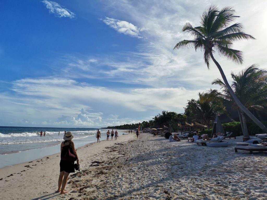 Stränder i Tulum