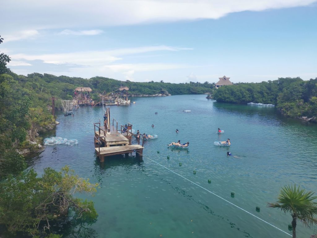 Äventyrszon på Xel-Ha Tulum